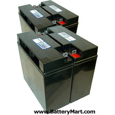 12 Volt 18 Ah Sealed Lead Acid Battery - 4 Pack