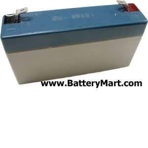 6 Volt 1.2 Ah Sealed Lead Acid Battery - F1 Terminal