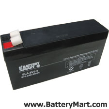 8 Volt, 3.2 Ah Sealed Lead Acid Battery