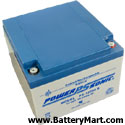12+Volt+26+Ah+Sealed+Lead+Acid+Battery+with+Insert+Terminal
