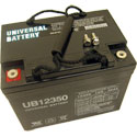 12V 35 AH Sealed Lead Acid Battery Insert Terminals