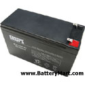 12+Volt+7+Ah+Sealed+Lead+Acid+Battery+-+F1+Terminal
