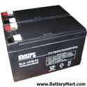 12 Volt 9 Ah Sealed Lead Acid Battery - 2 Pack