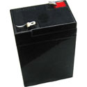 6+Volt+4.5+Ah+Sealed+Lead+Acid+Rechargeable+Battery+-+F1+Terminal