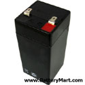 4 Volt 4.5 Ah Sealed Lead Acid Rechargeable Battery