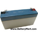 6+Volt+1.2+Ah+Sealed+Lead+Acid+Battery+-+F1+Terminal