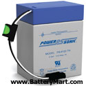 6 Volt 13 Ah Sealed Lead Acid Battery with TOY-S Terminal