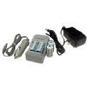 Powerizer CR123A Li-ion Rechargeable Batteries and Charger