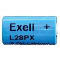Exell L28PX 6 Volt Lithium Photo Battery