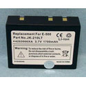 Casio Cassiopeia E-100, E-105, E-115, E-125 Battery