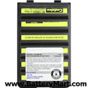 Vertex Standard VX150 Replacement Battery