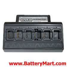 Endura Six Unit Charger for Two Way Radios