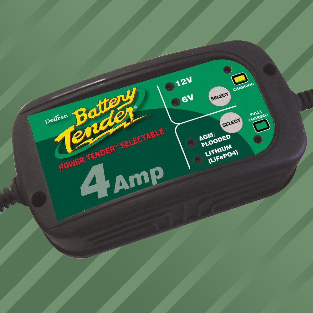 Battery Tender 6/12 Volt, 4 Amp Charger