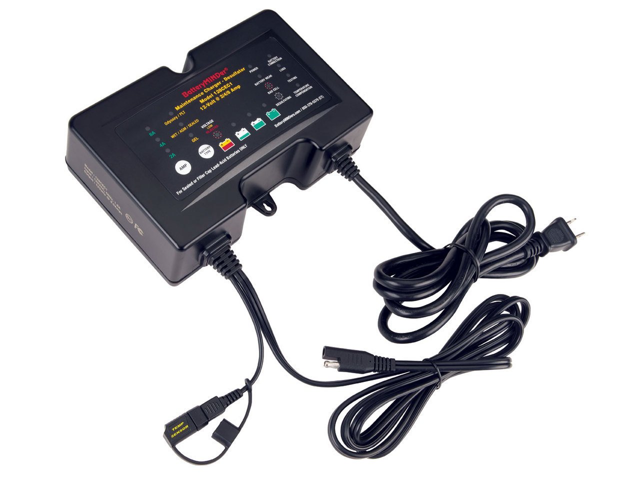 BatteryMINDer Model 128CEC1AAS5 12 Volt, 8 Amp CONCORDE Aviation