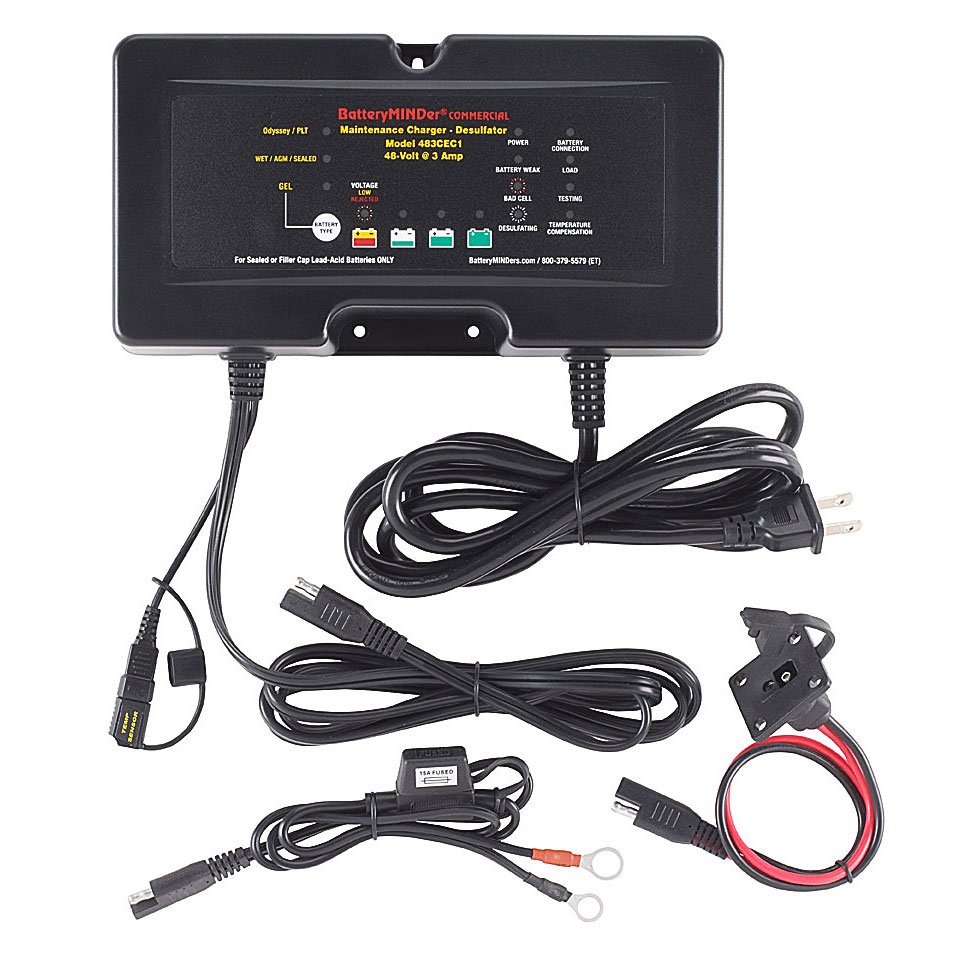 BatteryMINDer Model 483CEC1 48 Volt, 3 Amp Charger / Maintainer