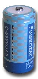 C NiMH Rechargeable Battery