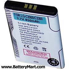 LG C2000 Replacement Battery