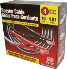 Deka 4 Gauge 16 Foot Booster Cables
