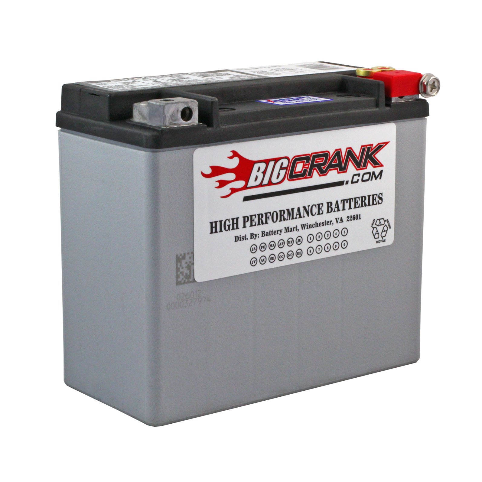 USAMade Big Crank ETX20L Battery Free Shipping