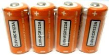 Li Ion 3 V Rechargeable CR-123A 4pk