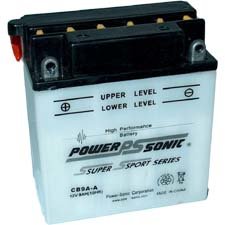 YB9A-A Dry Charged Battery w/o Acid