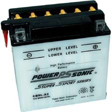 YB9L-A2 Dry Charged Battery w/o Acid