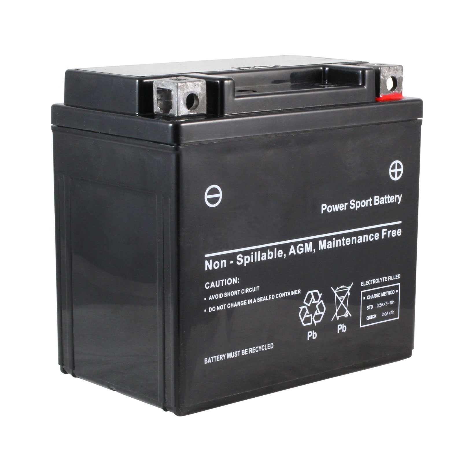 YTX5L-BS AGM Maintenance Free Battery - Free Shipping: BatteryMart.com