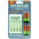 Hybrio Multi-Voltage (110-220V) Travel Charger with 4 AA Batteries