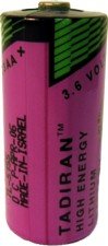 Tadiran 3.6 Volt 1450 mAh 2/3 AA Lithium Battery