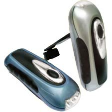 ECG Silver Emerge N See Light LED Flashlight