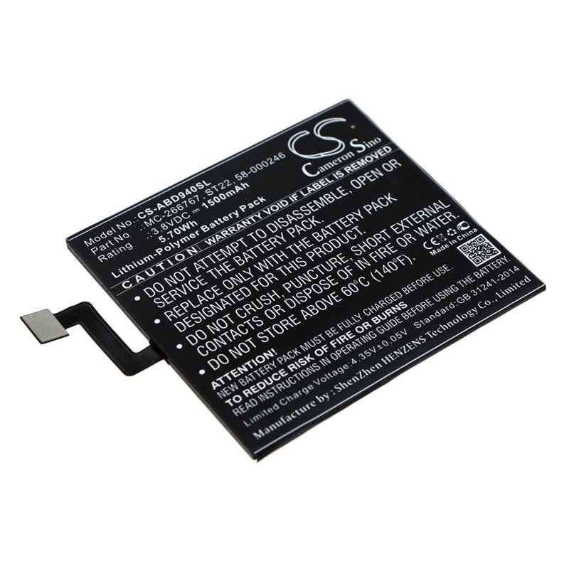 Replacement Battery ST22 For Amazon Kindle Paperwhite 10th Gen (2018) PQ94WIF – 26S1017, 58-000246
