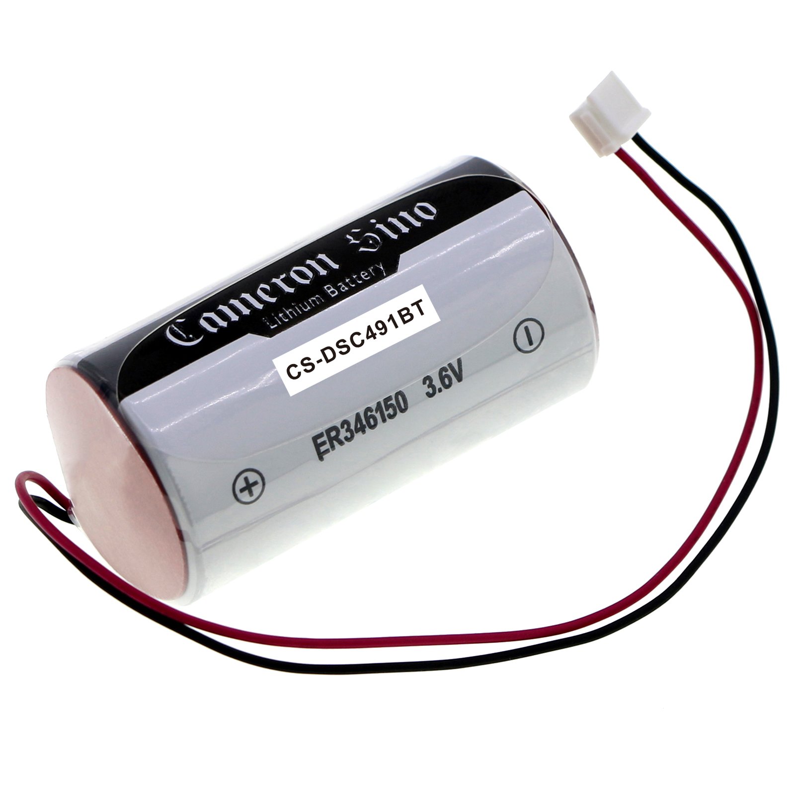 Replacement DSC ER43615MT1 Alarm System Battery (3.6V, 14.5Ah, LiMnO2) Battery Mart