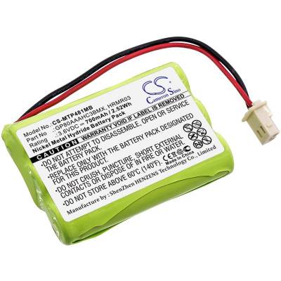 Replacement Motorola GP80AAAHC3BMX HRMR03 Baby Monitor Battery
