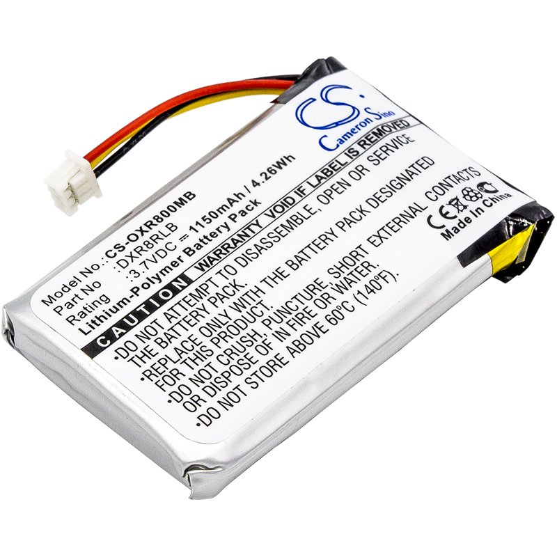 Replacement Infant Optics DXR8 DXR8RLB Baby Monitor Battery (3.7V, 1.2Ah, LiPoly) Battery Mart