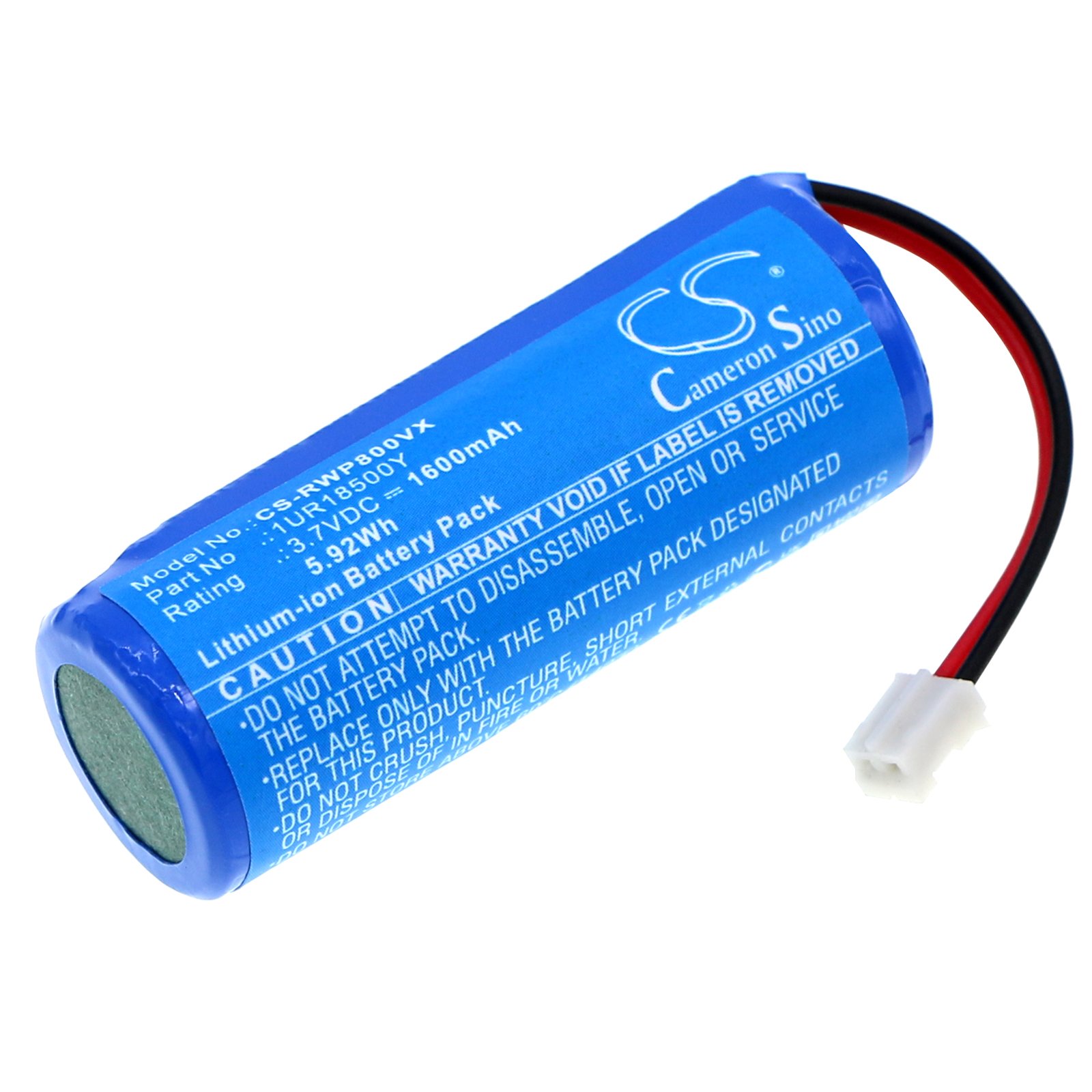 Replacement Rowenta 1UR18500Y Personal Care Battery (3.7V, 1.6Ah, Li