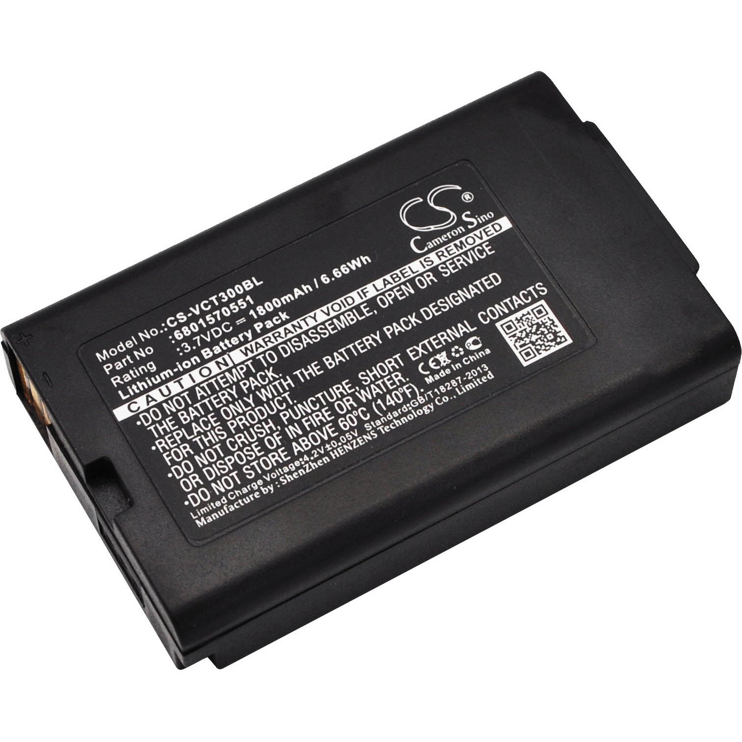 Replacement Vectron Mobilepro Credit Card Reader Battery Battery Mart
