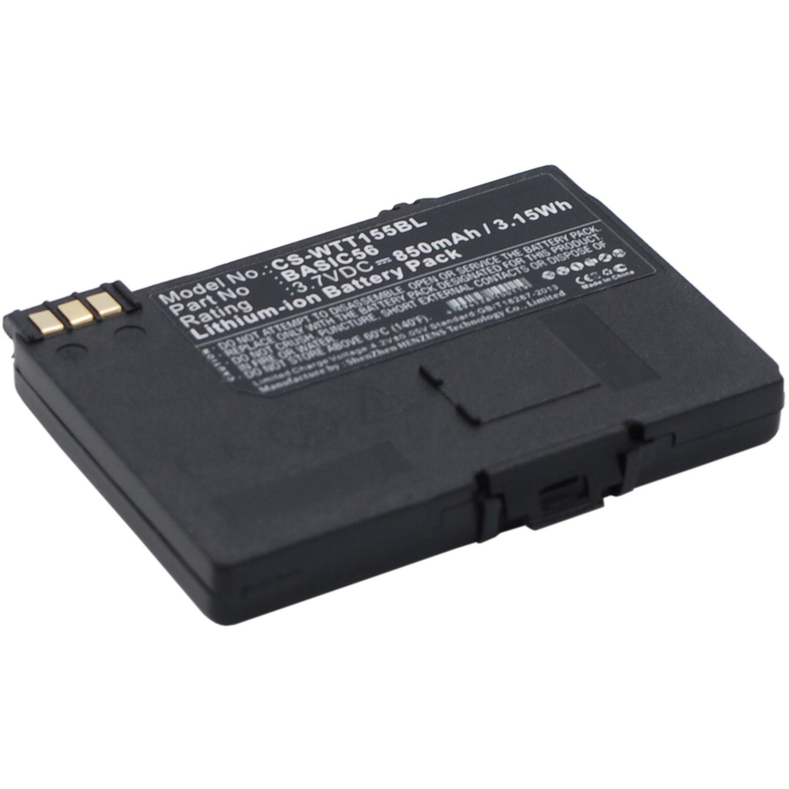 Replacement Way Systems MTT 1510 Credit Card Reader Battery Battery Mart