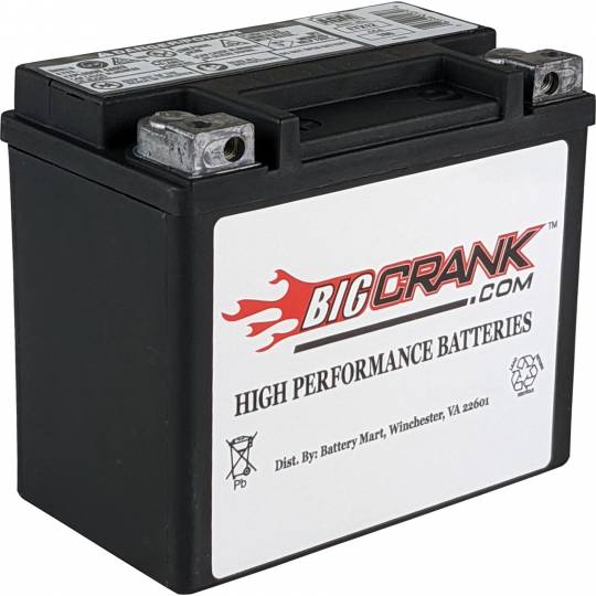 Maintenance Free ATV Battery YTX12-BS AGM Battery - Maintenance