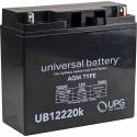 12 Volt 22 Ah Sealed Lead Acid Rechargeable Battery