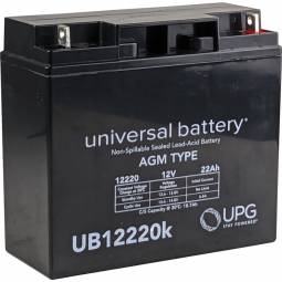 12 Volt 22 Ah Sealed Lead Acid Rechargeable Battery