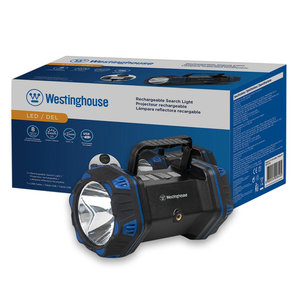 Westinghouse WF217 Rechargeable Search Light & Portable Charger