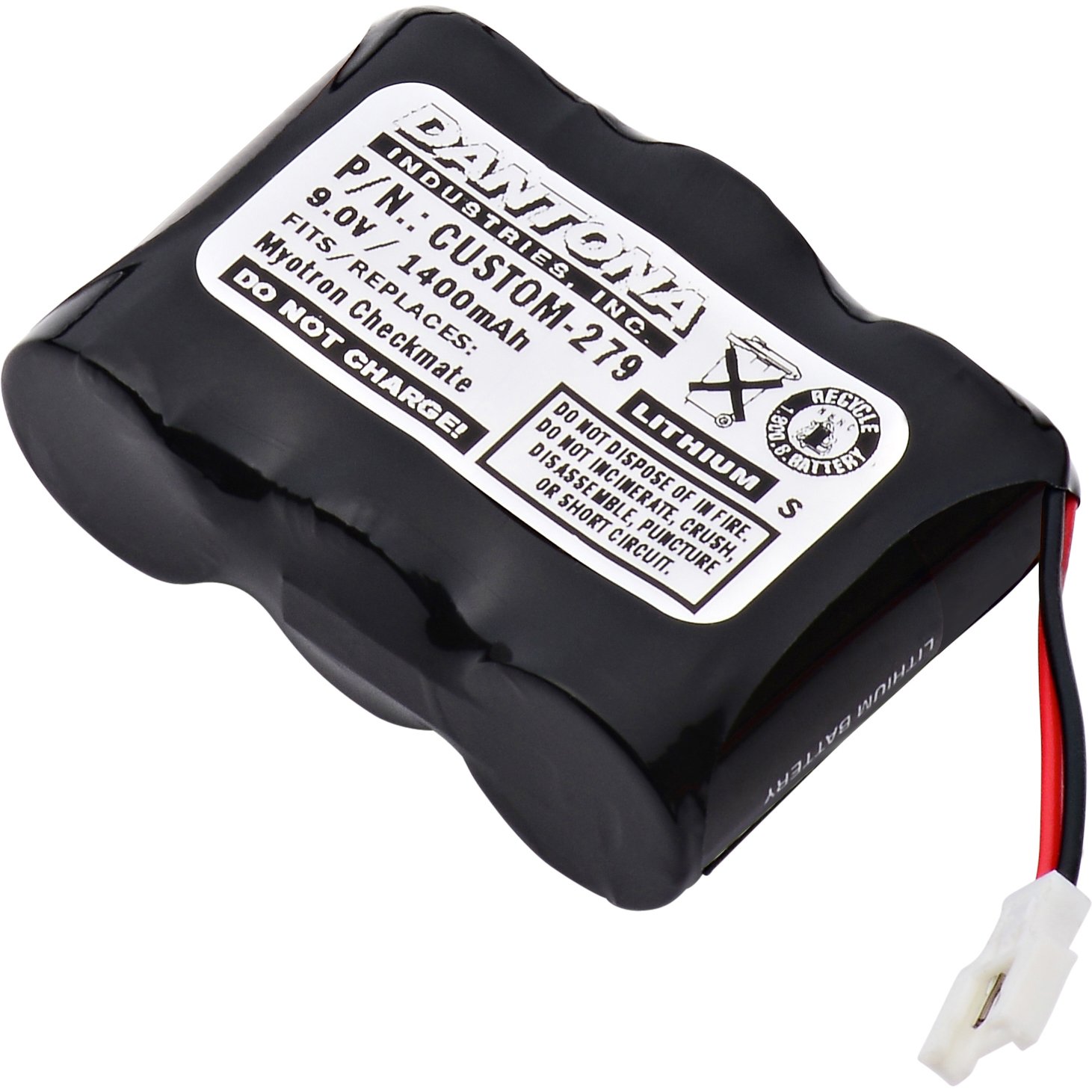 Replacement Arianne Myotron Checkmate Stun Gun Battery Battery Mart