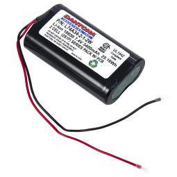 7.4 Volt, 3.4 Ah Lithium Ion Battery Pack