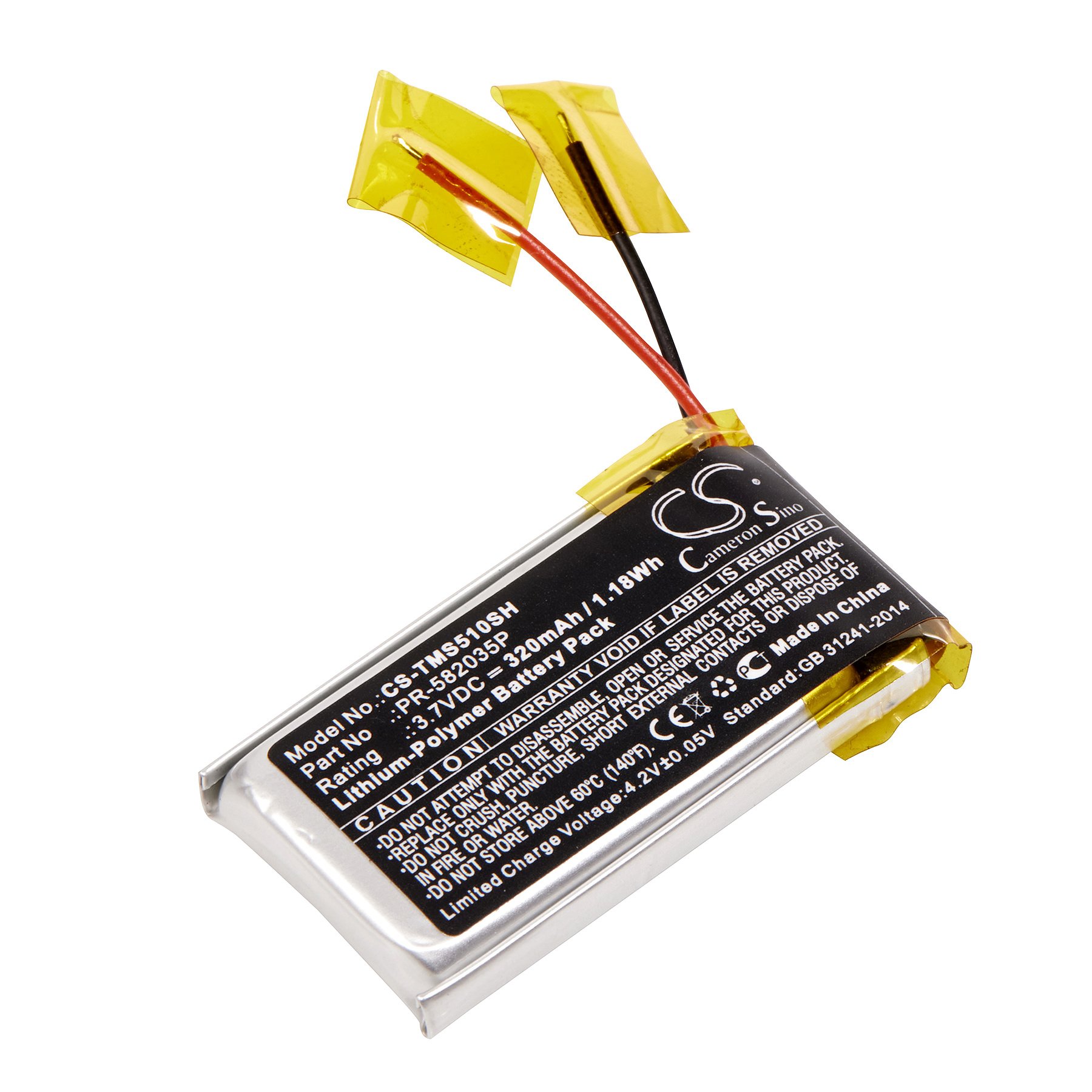 Replacement TomTom Spark 510 Smartwatch Battery Battery Mart