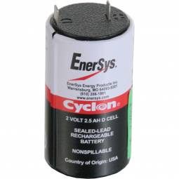 EnerSys CYCLON 0810-2044 Battery - 2V D Cell (Green Label)