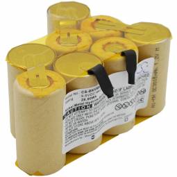 Replacement Black & Decker DV9605 Vacuum Battery (9.6 Volt, 3.0 Ah, NiMH)