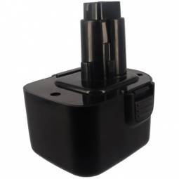 Replacement Black & Decker A9252 Power Tool Battery (12 Volt, 3.3 Ah, NiMH)