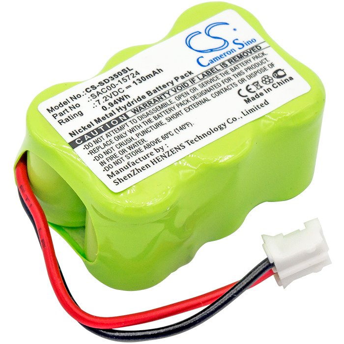 Replacement SportDOG SAC0015724 Dog Collar Battery (7.2V, 130mAh, NiMH) Battery Mart