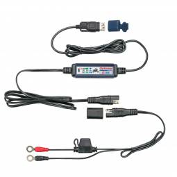 OptiMate USB O-108KIT, Smart in-line 3300mA USB Charger kit, with Standby Mode and Battery Monitor