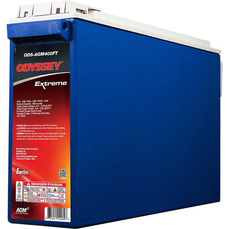 Odyssey ODSAGM400FT Extreme Battery (SMSAGM400) Battery Mart